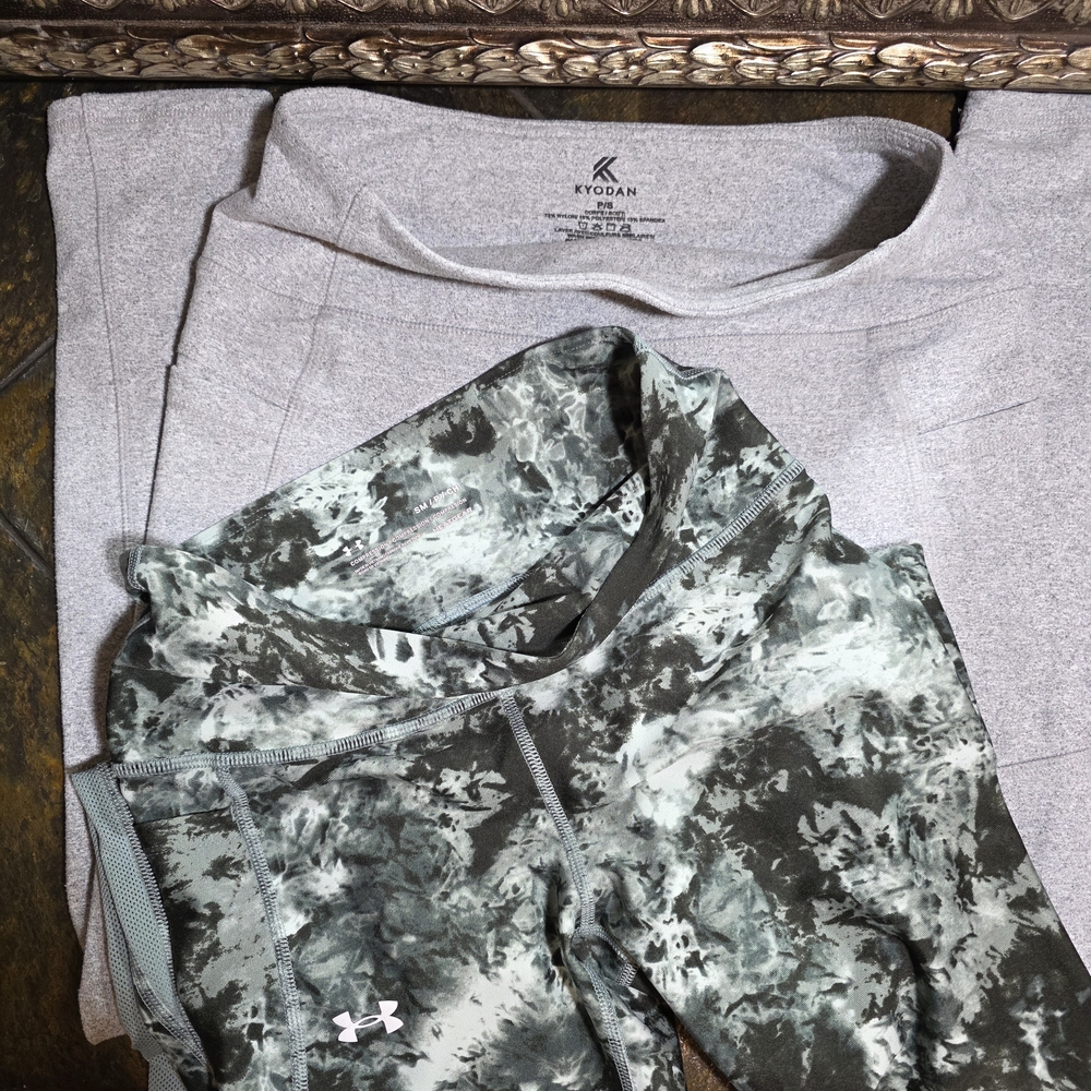 2 For $15 - Activewear - Under Armour & Kyodan Leggings - Sz Small